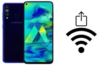 So generieren Sie einen QR-Code mit dem Wifi-Passwort auf einem Samsung Galaxy M40