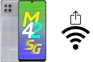 So generieren Sie einen QR-Code mit dem Wifi-Passwort auf einem Samsung Galaxy M42 5G