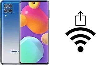 So generieren Sie einen QR-Code mit dem Wifi-Passwort auf einem Samsung Galaxy M62