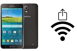 So generieren Sie einen QR-Code mit dem Wifi-Passwort auf einem Samsung Galaxy Mega 2