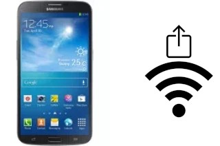 So generieren Sie einen QR-Code mit dem Wifi-Passwort auf einem Samsung Galaxy Mega 6.3 I9200