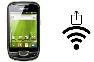 So generieren Sie einen QR-Code mit dem Wifi-Passwort auf einem Samsung Galaxy Mini S5570