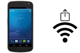 So generieren Sie einen QR-Code mit dem Wifi-Passwort auf einem Samsung Galaxy Nexus i515