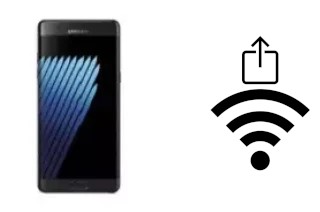 So generieren Sie einen QR-Code mit dem Wifi-Passwort auf einem Samsung Galaxy Note FE Exynos