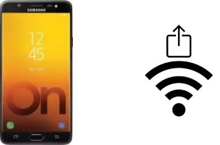 So generieren Sie einen QR-Code mit dem Wifi-Passwort auf einem Samsung Galaxy On Max