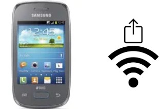 So generieren Sie einen QR-Code mit dem Wifi-Passwort auf einem Samsung Galaxy Pocket Neo S5310