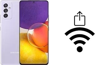 So generieren Sie einen QR-Code mit dem Wifi-Passwort auf einem Samsung Galaxy Quantum 2