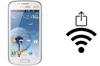 So generieren Sie einen QR-Code mit dem Wifi-Passwort auf einem Samsung Galaxy S Duos S7562