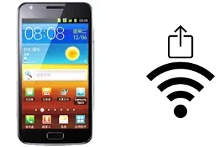 So generieren Sie einen QR-Code mit dem Wifi-Passwort auf einem Samsung I929 Galaxy S II Duos