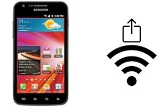 So generieren Sie einen QR-Code mit dem Wifi-Passwort auf einem Samsung Galaxy S II LTE i727R