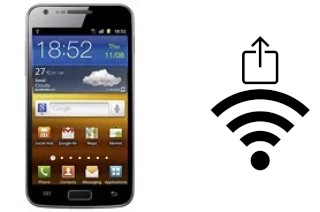 So generieren Sie einen QR-Code mit dem Wifi-Passwort auf einem Samsung Galaxy S II LTE I9210