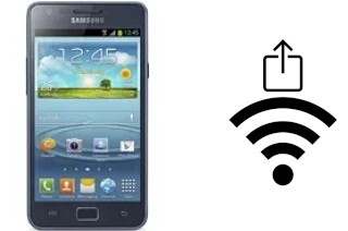 So generieren Sie einen QR-Code mit dem Wifi-Passwort auf einem Samsung I9105 Galaxy S II Plus