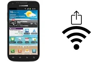 So generieren Sie einen QR-Code mit dem Wifi-Passwort auf einem Samsung Galaxy S II X T989D