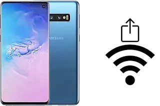 So generieren Sie einen QR-Code mit dem Wifi-Passwort auf einem Samsung Galaxy S10e Exynos