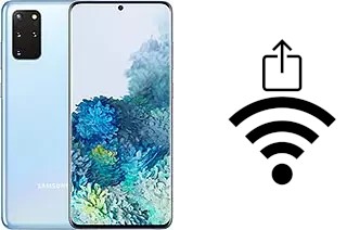 So generieren Sie einen QR-Code mit dem Wifi-Passwort auf einem Samsung Galaxy S20+ 5G