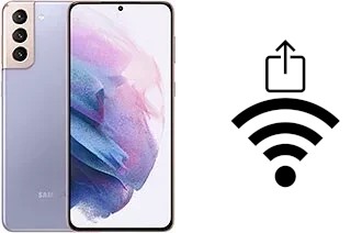 So generieren Sie einen QR-Code mit dem Wifi-Passwort auf einem Samsung Galaxy S21+ 5G