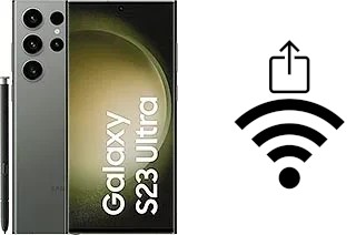 So generieren Sie einen QR-Code mit dem Wifi-Passwort auf einem Samsung Galaxy S23 Ultra