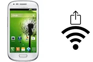 So generieren Sie einen QR-Code mit dem Wifi-Passwort auf einem Samsung I8200 Galaxy S III mini VE