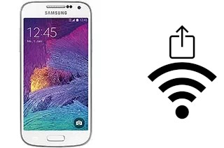 So generieren Sie einen QR-Code mit dem Wifi-Passwort auf einem Samsung Galaxy S4 mini I9195I