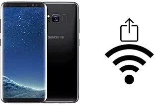 So generieren Sie einen QR-Code mit dem Wifi-Passwort auf einem Samsung Galaxy S8