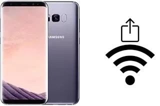 So generieren Sie einen QR-Code mit dem Wifi-Passwort auf einem Samsung Galaxy S8+