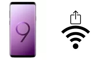 So generieren Sie einen QR-Code mit dem Wifi-Passwort auf einem Samsung Galaxy S9+ Exynos