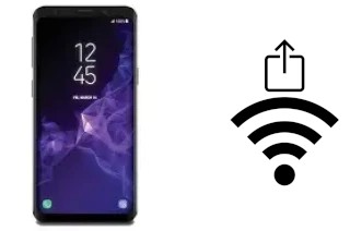 So generieren Sie einen QR-Code mit dem Wifi-Passwort auf einem Samsung Galaxy S9 SD845