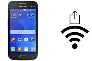 So generieren Sie einen QR-Code mit dem Wifi-Passwort auf einem Samsung Galaxy Star 2 Plus