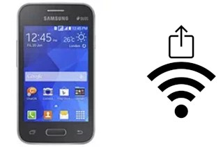 So generieren Sie einen QR-Code mit dem Wifi-Passwort auf einem Samsung Galaxy Star 2