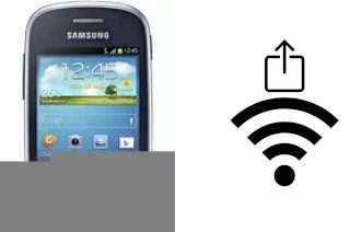 So generieren Sie einen QR-Code mit dem Wifi-Passwort auf einem Samsung Galaxy Star S5280