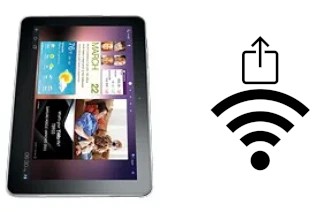 So generieren Sie einen QR-Code mit dem Wifi-Passwort auf einem Samsung P7500 Galaxy Tab 10.1 3G