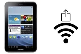 So generieren Sie einen QR-Code mit dem Wifi-Passwort auf einem Samsung Galaxy Tab 2 7.0 P3110