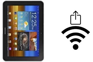 So generieren Sie einen QR-Code mit dem Wifi-Passwort auf einem Samsung Galaxy Tab 8.9 LTE I957