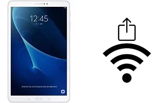 So generieren Sie einen QR-Code mit dem Wifi-Passwort auf einem Samsung Galaxy Tab A 10.1 (2016)