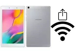 So generieren Sie einen QR-Code mit dem Wifi-Passwort auf einem Samsung Galaxy Tab A 8.0 (2019)