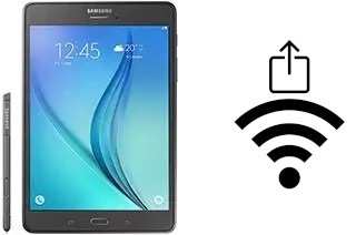 So generieren Sie einen QR-Code mit dem Wifi-Passwort auf einem Samsung Galaxy Tab A 8.0 & S Pen (2015)