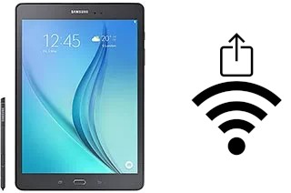 So generieren Sie einen QR-Code mit dem Wifi-Passwort auf einem Samsung Galaxy Tab A 9.7 & S Pen