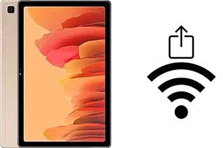 So generieren Sie einen QR-Code mit dem Wifi-Passwort auf einem Samsung Galaxy Tab A7 10.4 (2020)