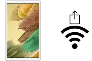 So generieren Sie einen QR-Code mit dem Wifi-Passwort auf einem Samsung Galaxy Tab A7 Lite