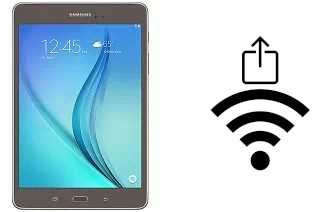 So generieren Sie einen QR-Code mit dem Wifi-Passwort auf einem Samsung Galaxy Tab A 8.0 (2015)