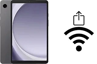 So generieren Sie einen QR-Code mit dem Wifi-Passwort auf einem Samsung Galaxy Tab A9