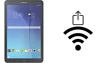 So generieren Sie einen QR-Code mit dem Wifi-Passwort auf einem Samsung Galaxy Tab E 9.6