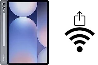 So generieren Sie einen QR-Code mit dem Wifi-Passwort auf einem Samsung Galaxy Tab S10+