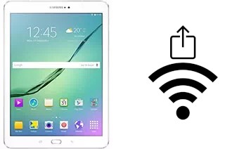 So generieren Sie einen QR-Code mit dem Wifi-Passwort auf einem Samsung Galaxy Tab S2 9.7