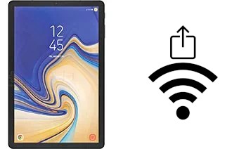 So generieren Sie einen QR-Code mit dem Wifi-Passwort auf einem Samsung Galaxy Tab S4 10.5