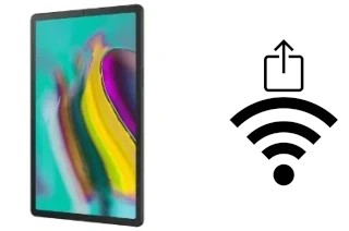 So generieren Sie einen QR-Code mit dem Wifi-Passwort auf einem Samsung Galaxy Tab S5e LTE