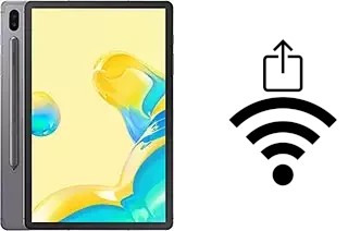 So generieren Sie einen QR-Code mit dem Wifi-Passwort auf einem Samsung Galaxy Tab S6 5G