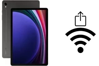 So generieren Sie einen QR-Code mit dem Wifi-Passwort auf einem Samsung Galaxy Tab S9