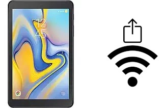 So generieren Sie einen QR-Code mit dem Wifi-Passwort auf einem Samsung Galaxy Tab A 8.0 (2018)