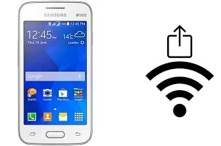 So generieren Sie einen QR-Code mit dem Wifi-Passwort auf einem Samsung Galaxy V Plus